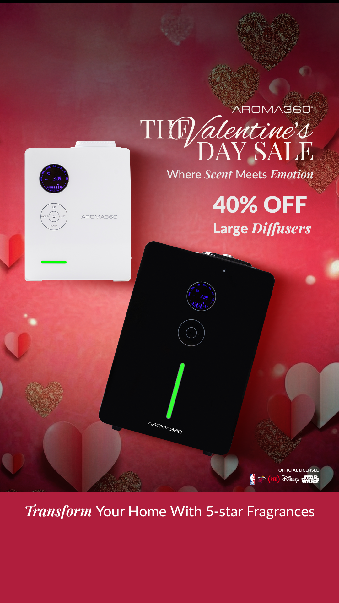 Aroma360 Facebook ad
