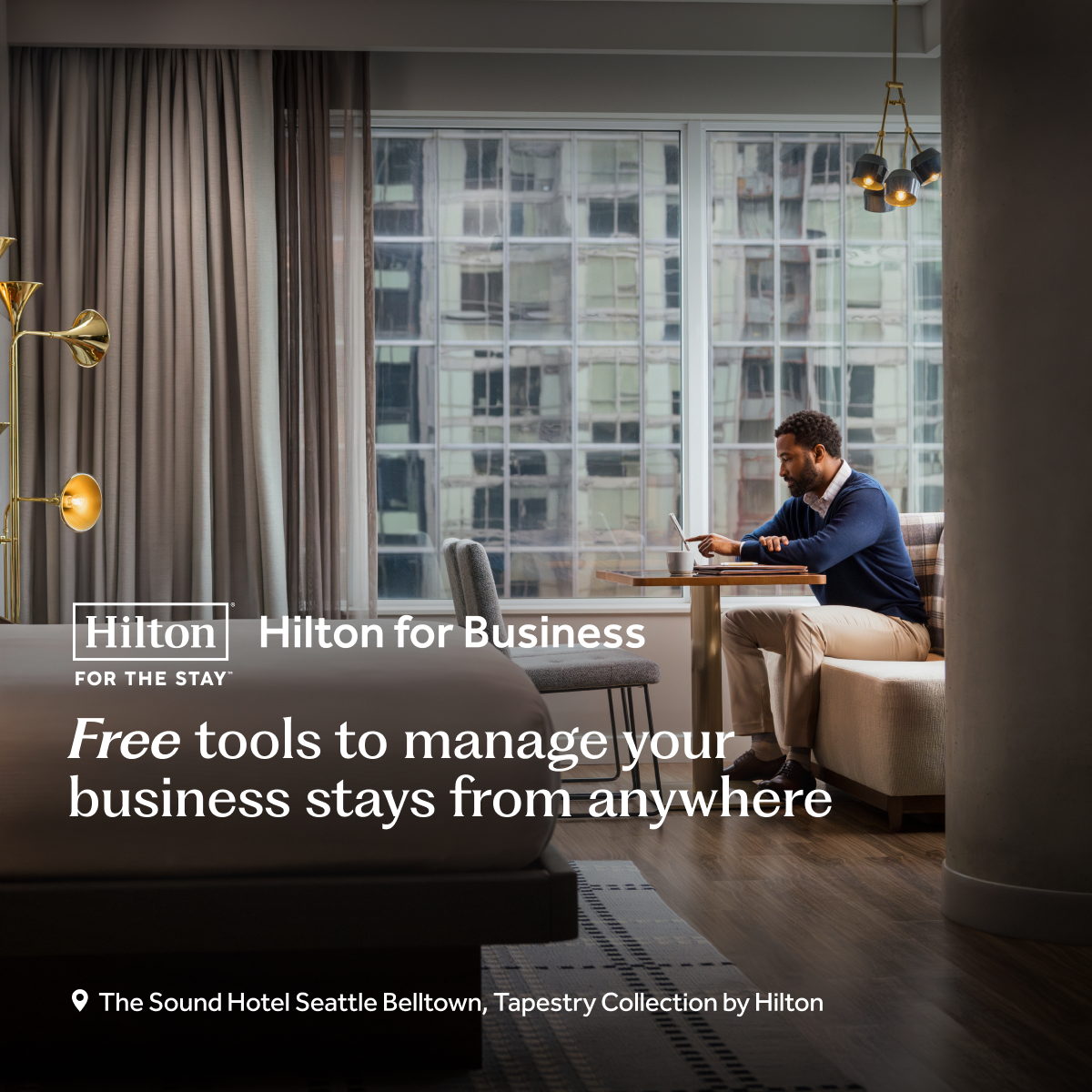 Hilton Facebook ad from Sep 1, 2026