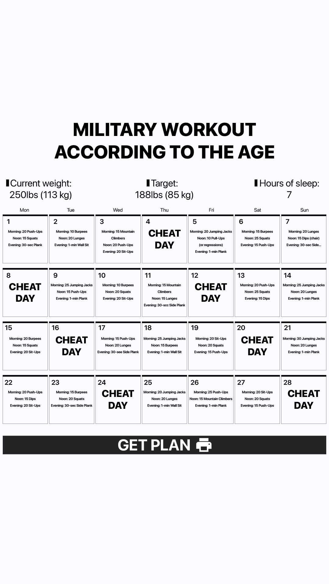 21 Day Challenge Facebook ad