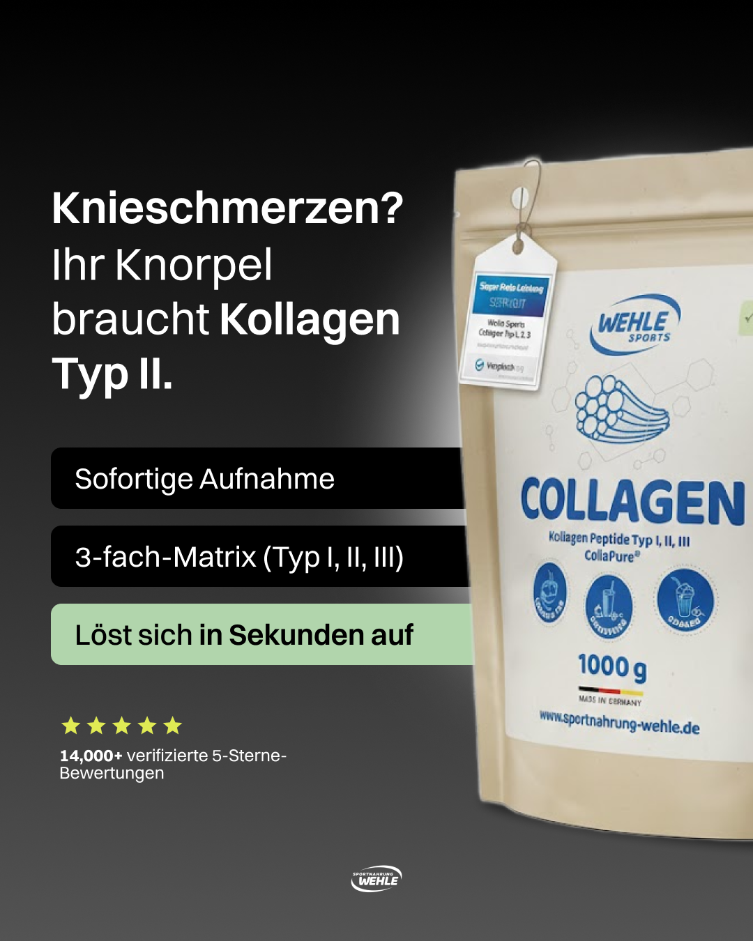 Sportnahrung Wehle Facebook ad