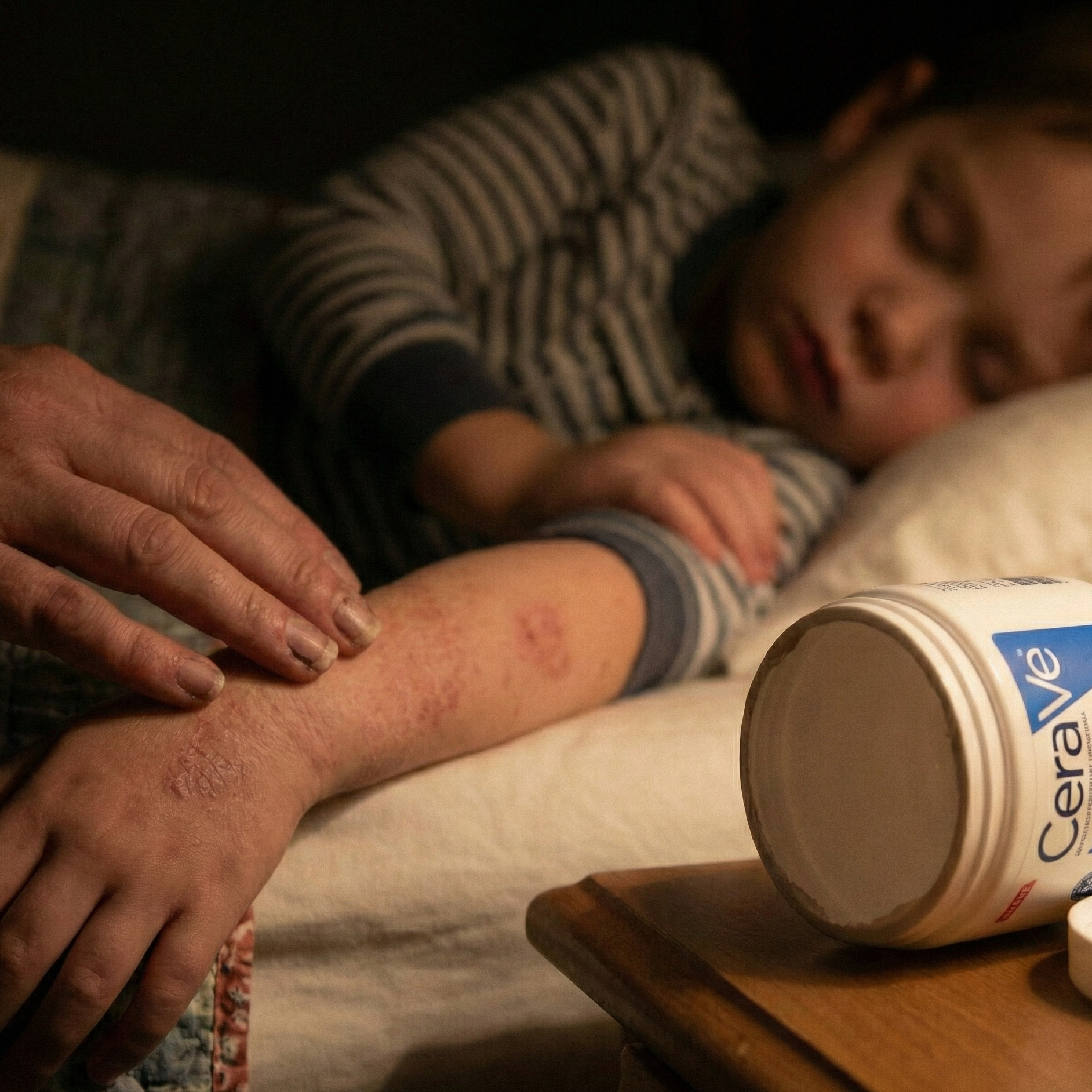 Eczema Mom Facebook ad: Why water-based eczema creams don't work