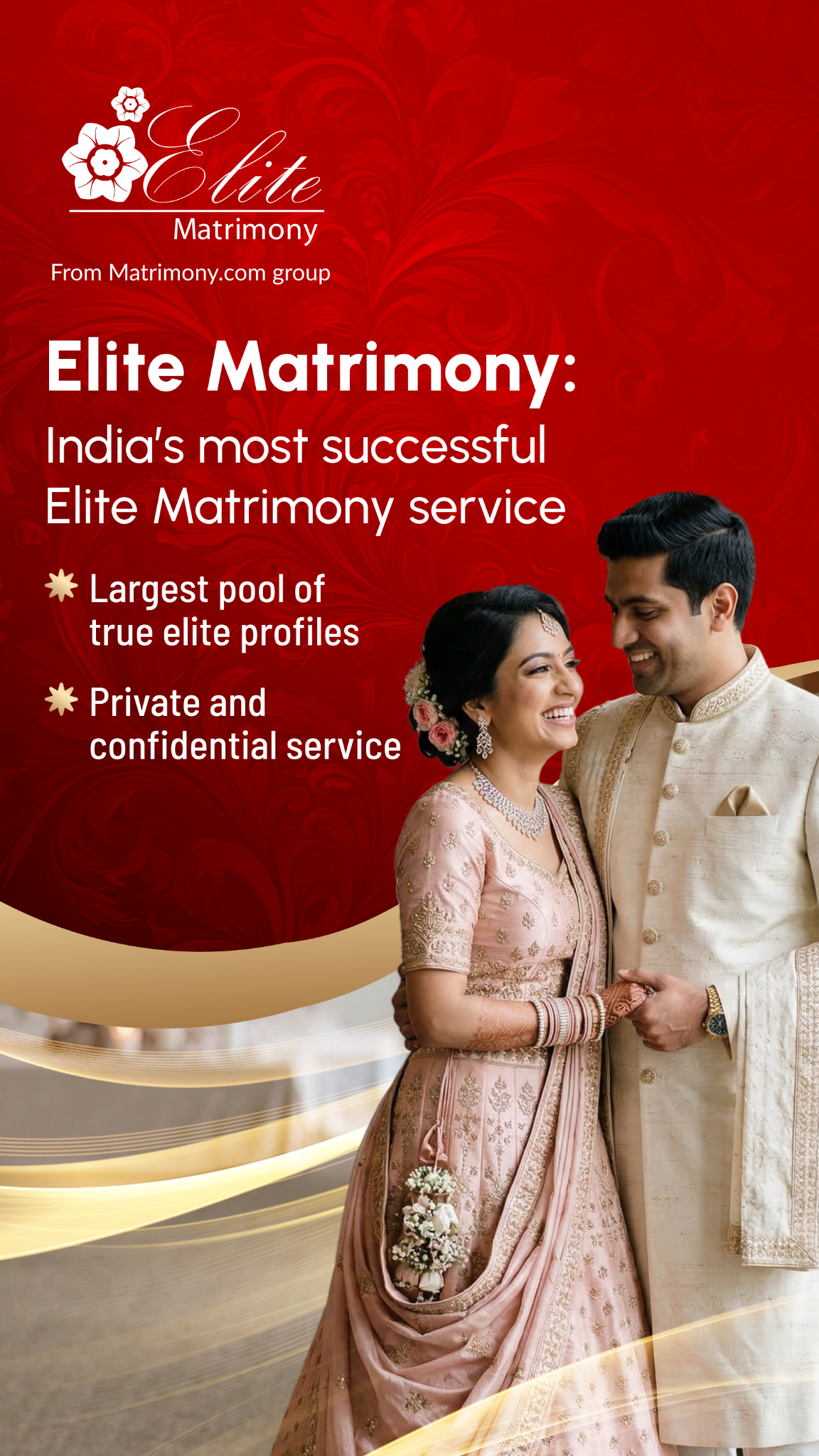 EliteMatrimony Facebook ad