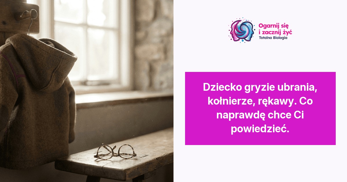 Ogarnij Się i Zacznij Żyć - Totalna Biologia / Recall Healing Facebook ad: Wraca z przedszkola.