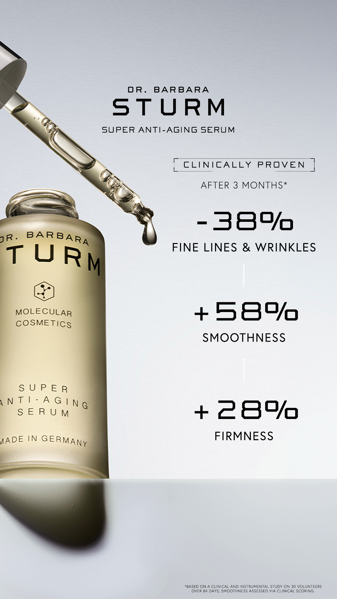 Dr. Barbara Sturm Facebook ad: The New Super Anti-Aging Serum