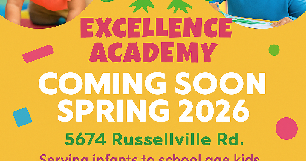 Bundles of Joy Child Care Facebook ad: COMING SOON Spring 2026