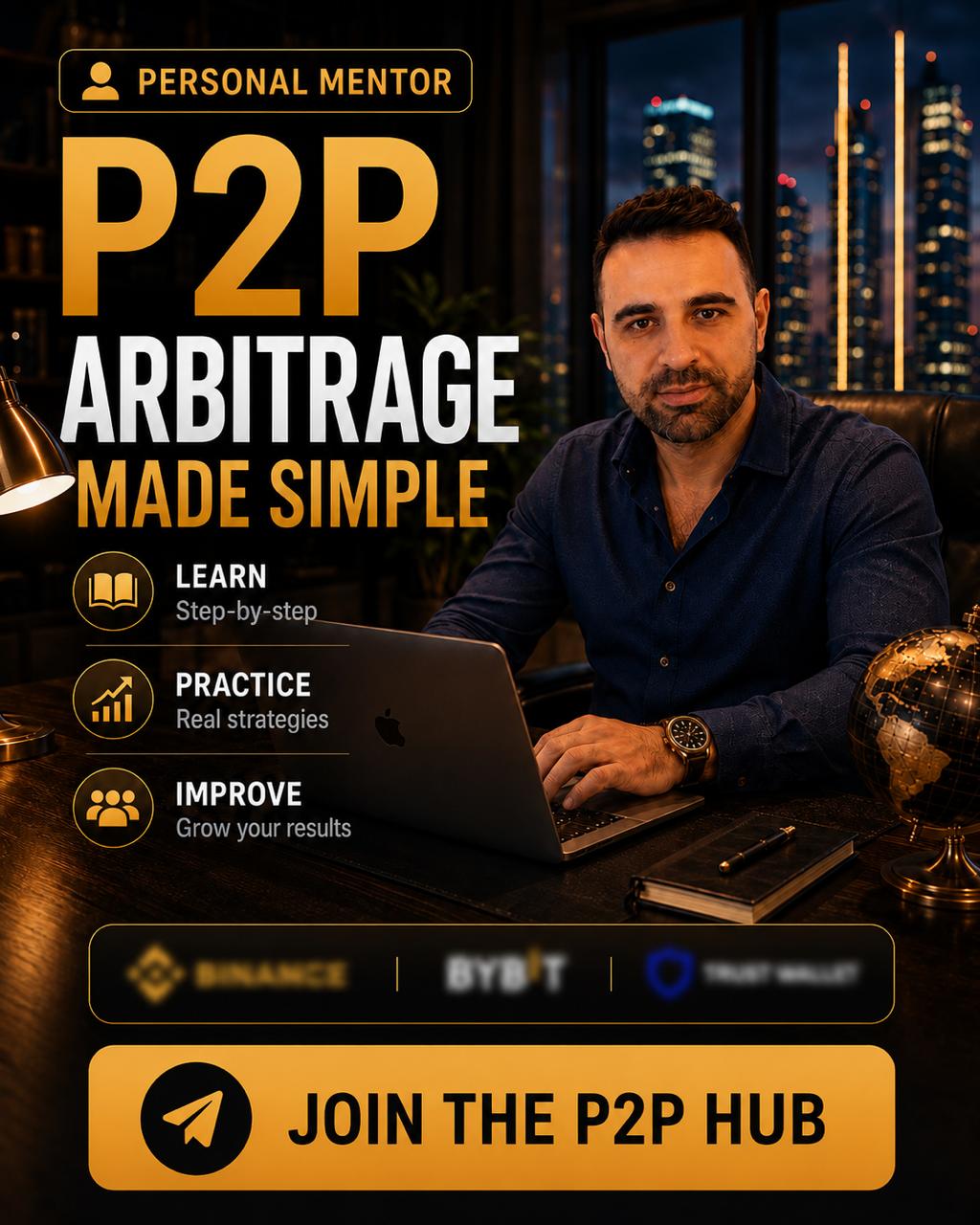 Omar coach Facebook ad: Omar P2P Community