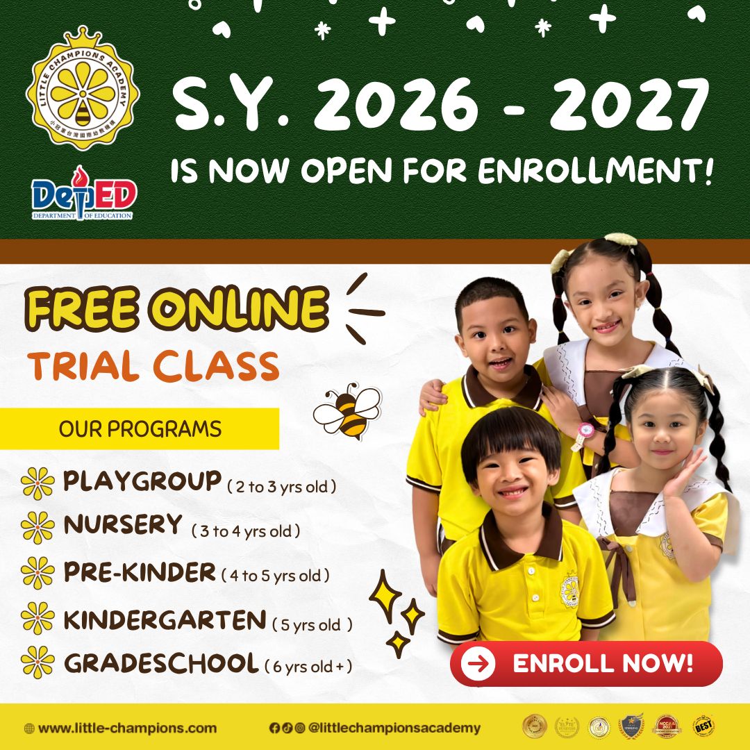 Little Champions Academy Inc. Facebook ad