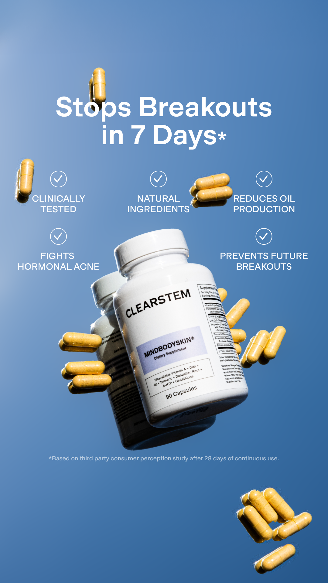 CLEARSTEM Skincare Facebook ad