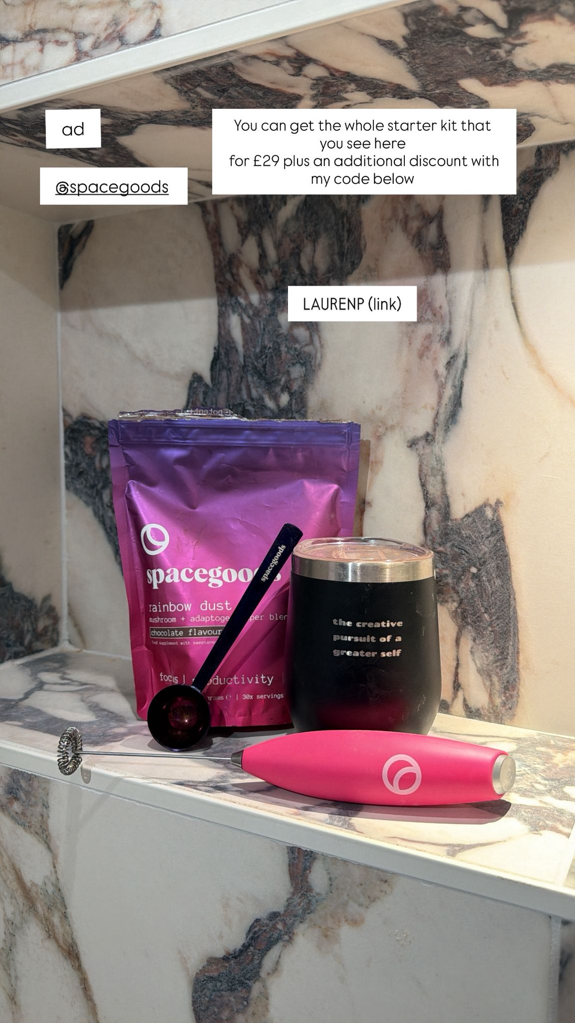 Spacegoods Facebook ad