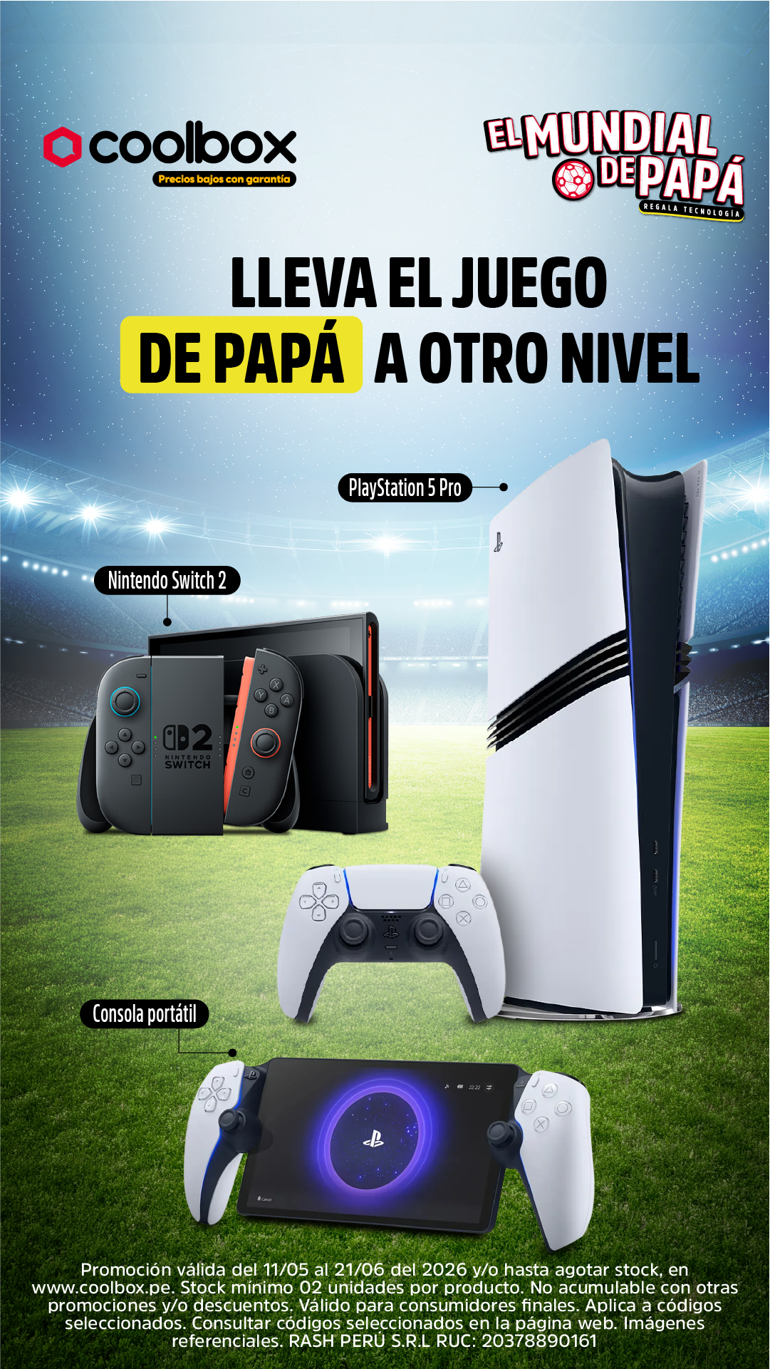 Coolbox Perú Facebook ad