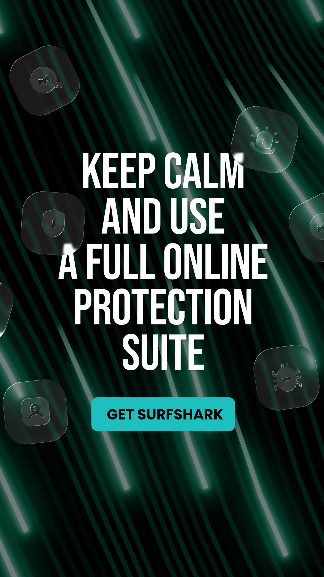 Surfshark Facebook ad
