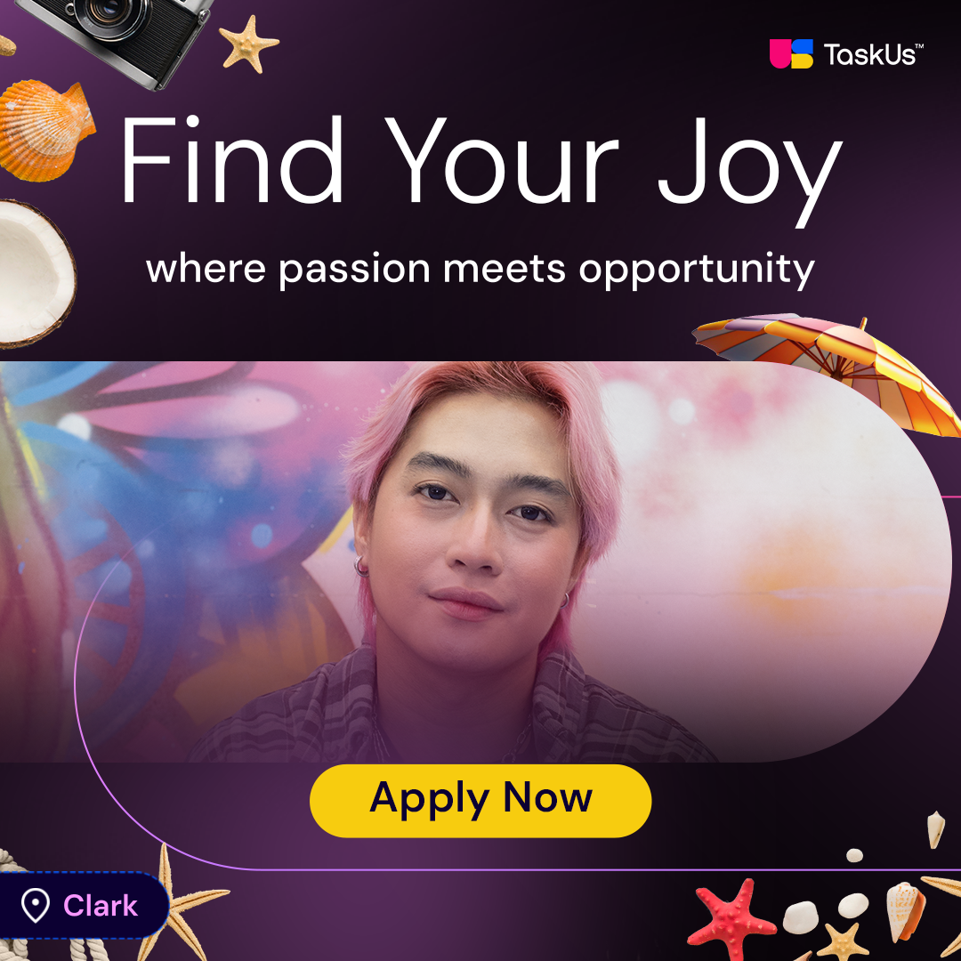 TaskUs Facebook ad