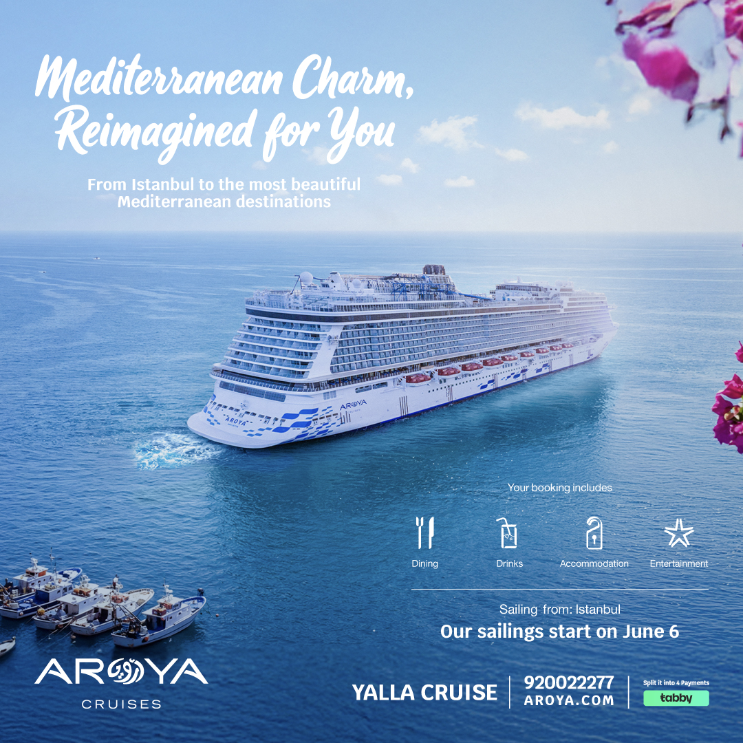 Aroya Cruises Facebook ad: Home Page | AROYA Cruises