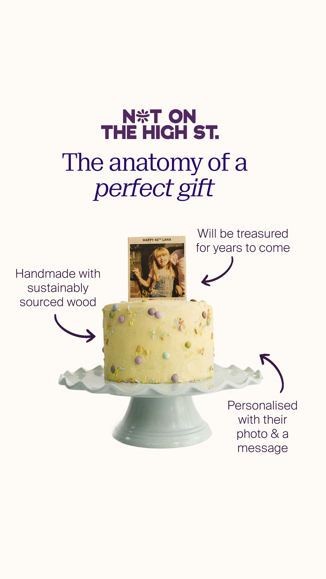 notonthehighstreet Facebook ad