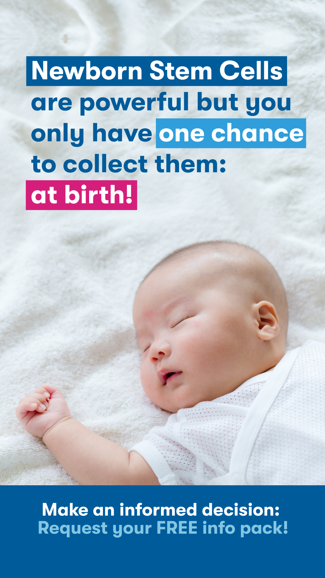 Insception Lifebank Cord Blood Program Facebook ad