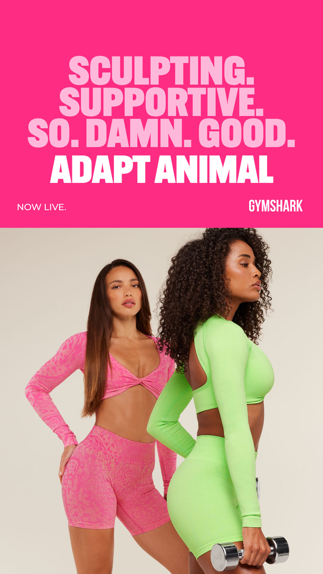 Gymshark Facebook ad
