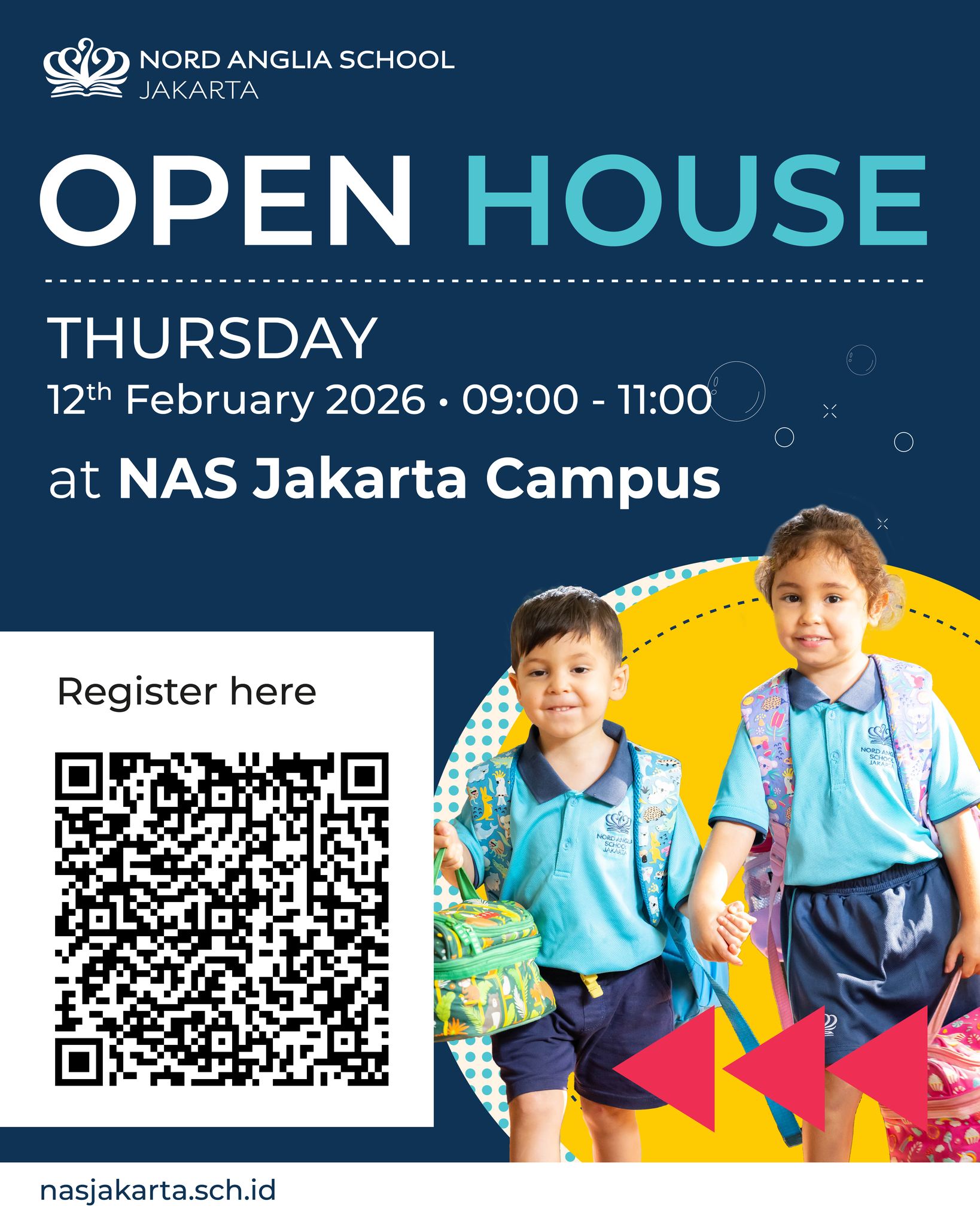 Nord Anglia School Jakarta Facebook ad: Open House Event | Nord Anglia School Jakarta