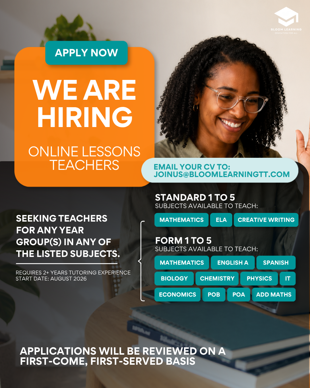 Bloom Learning TT Facebook ad