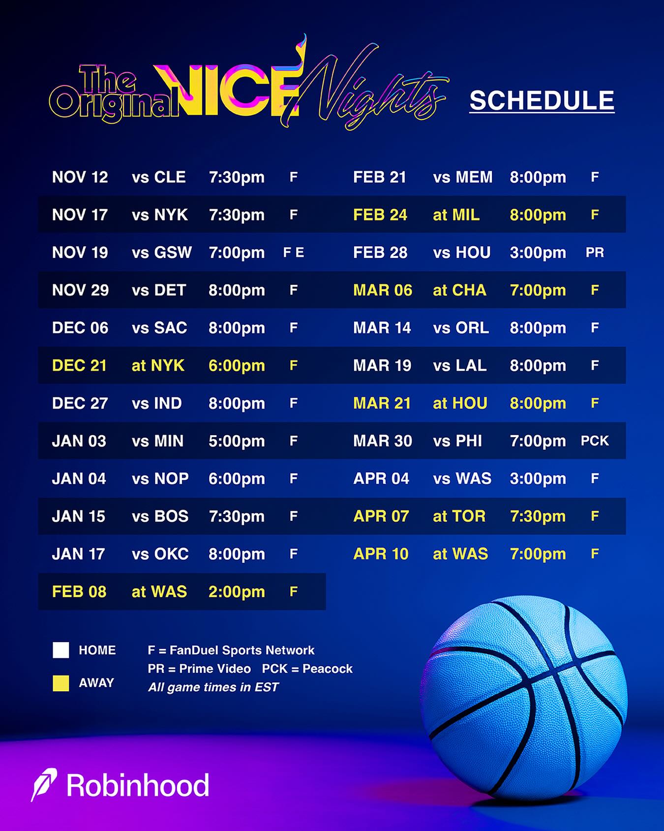 Miami Heat Facebook ad: Mark your calendars and dress accordingly