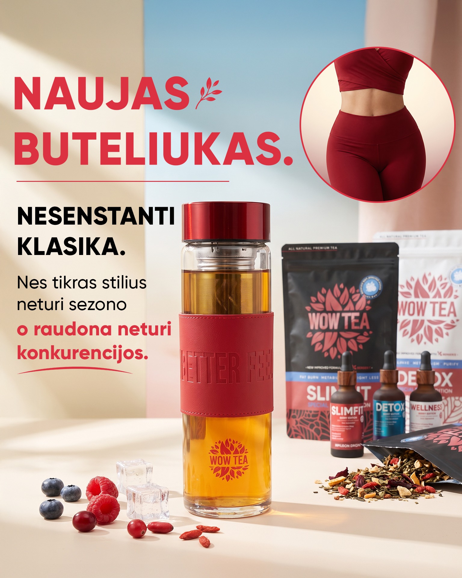 WOW TEA Lietuvos Respublika Facebook ad
