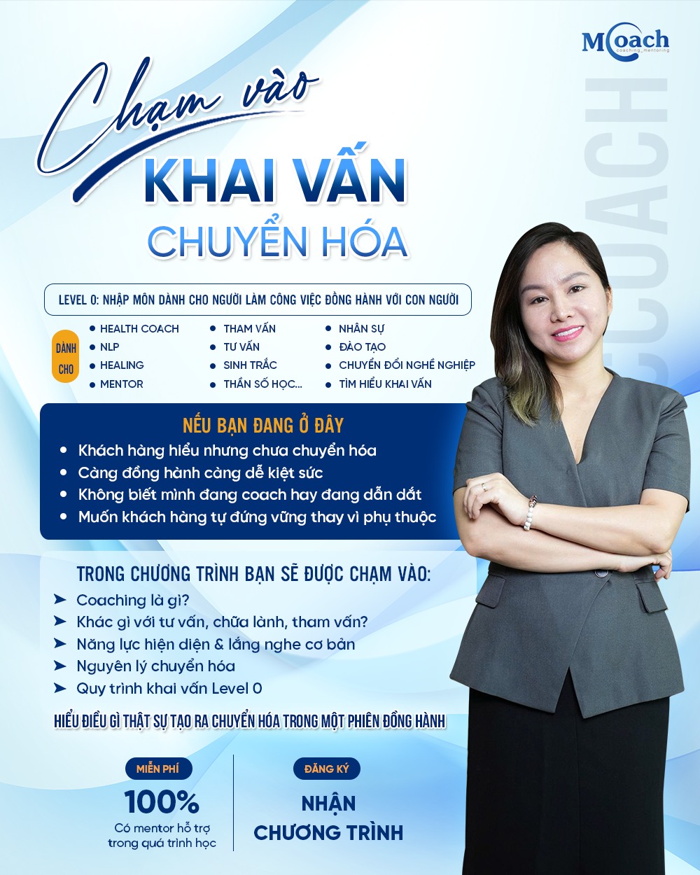 Mcoach-Khai vấn chuyển hoá Facebook ad: BẠN ĐÃ ĐỒNG HÀNH VỚI KHÁCH HÀNG RẤT…