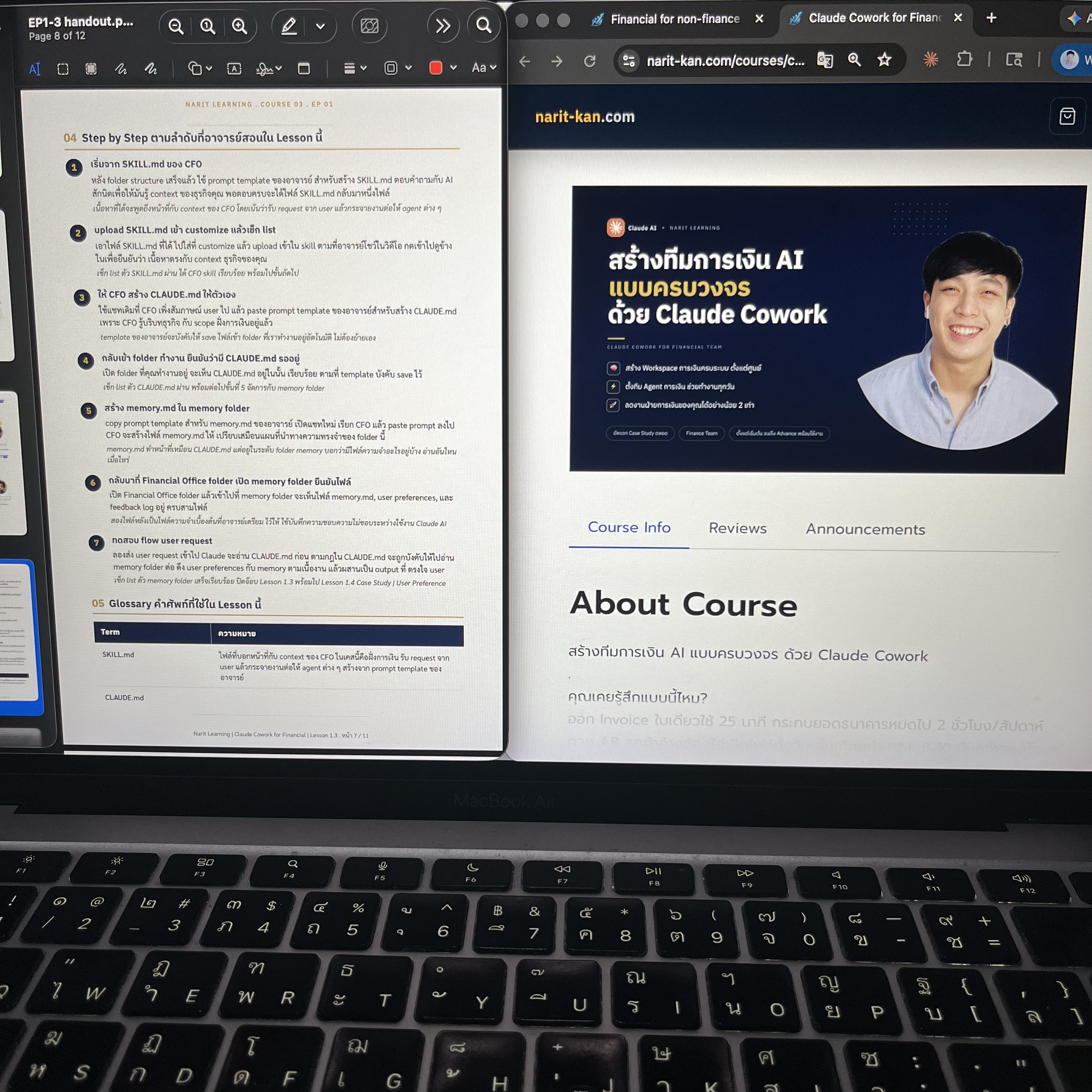 Narit Learning Facebook ad