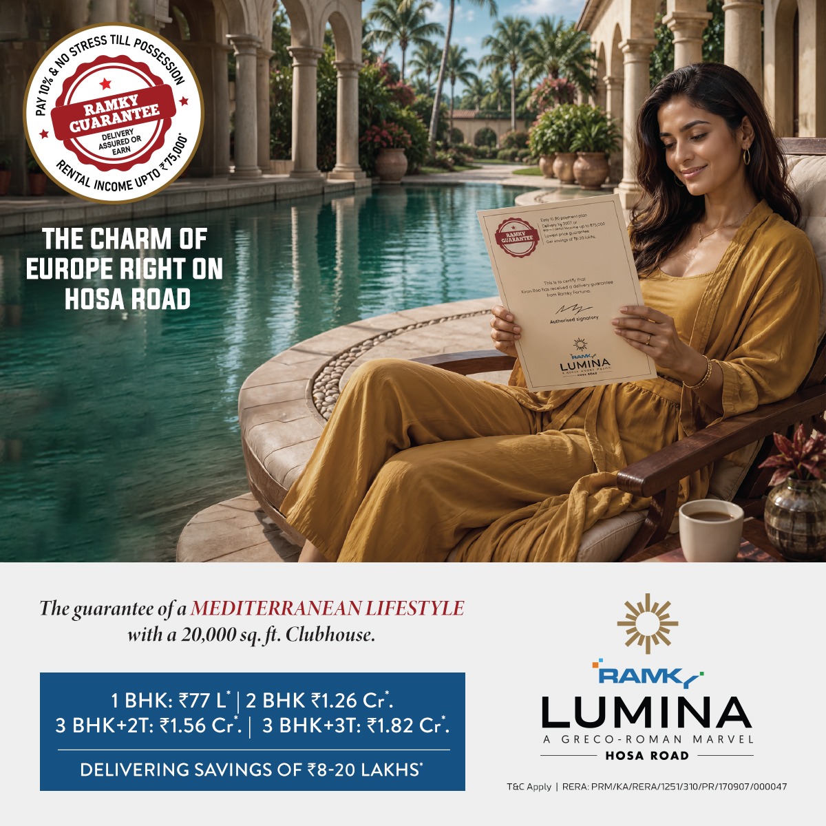 Ramky Estates & Farms Ltd Facebook ad
