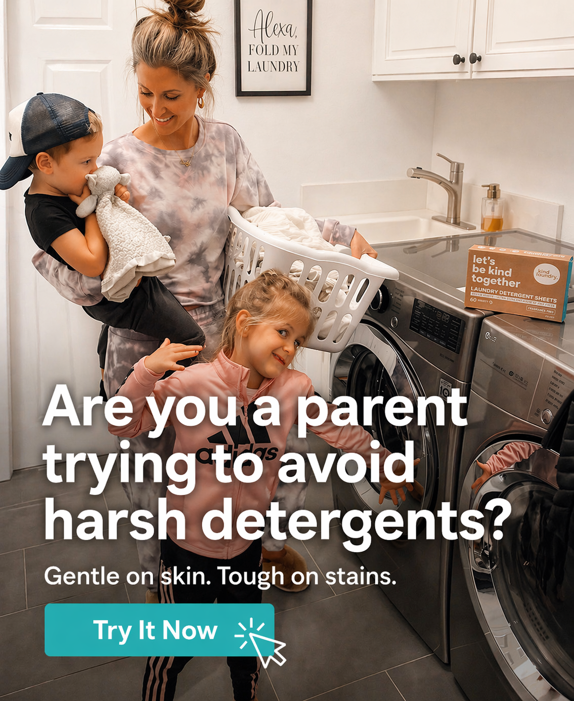 Kind Laundry Facebook ad