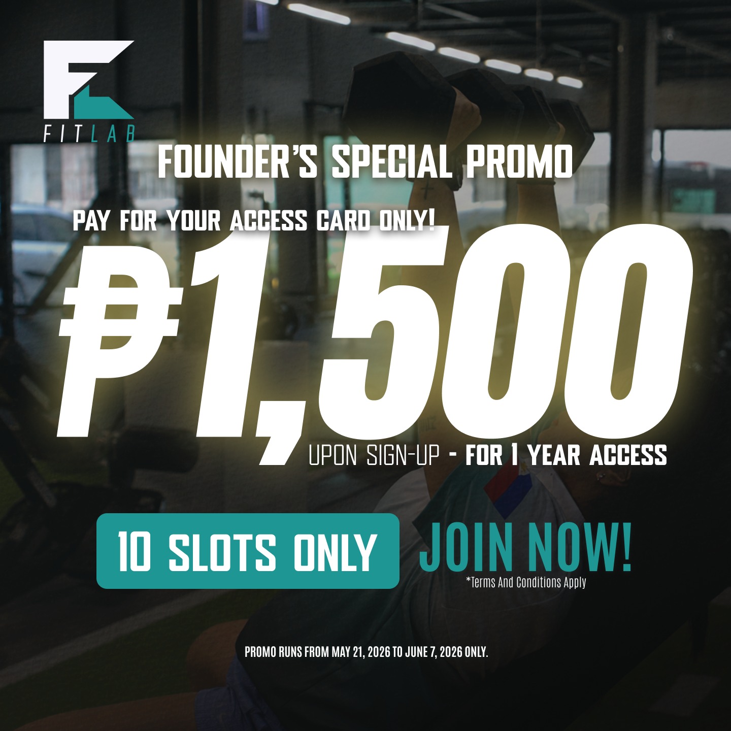 FitLab Facebook ad