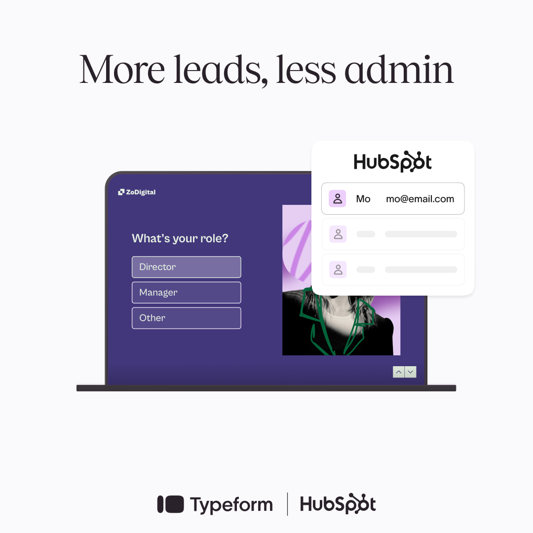 Typeform Facebook ad