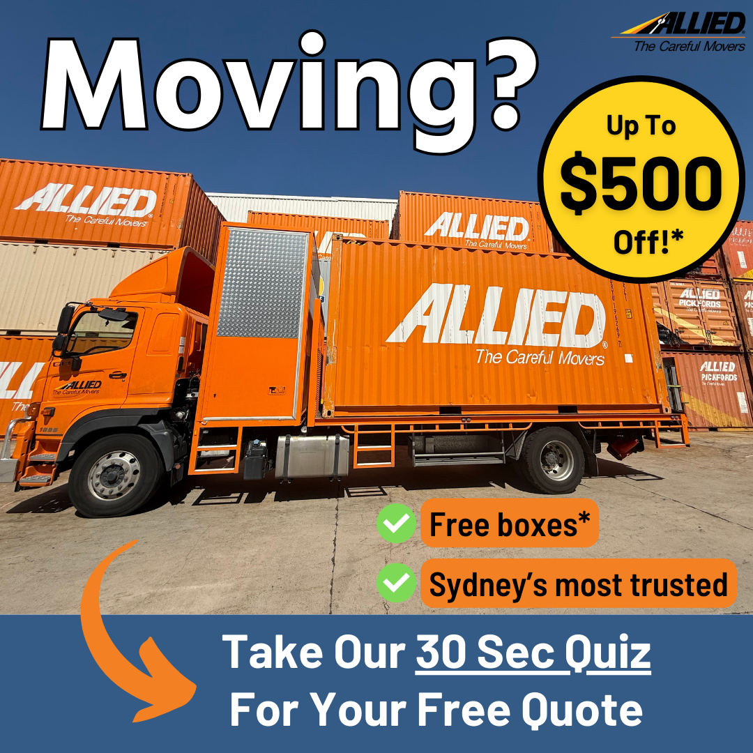 Allied Moving Services Sydney Local Facebook ad