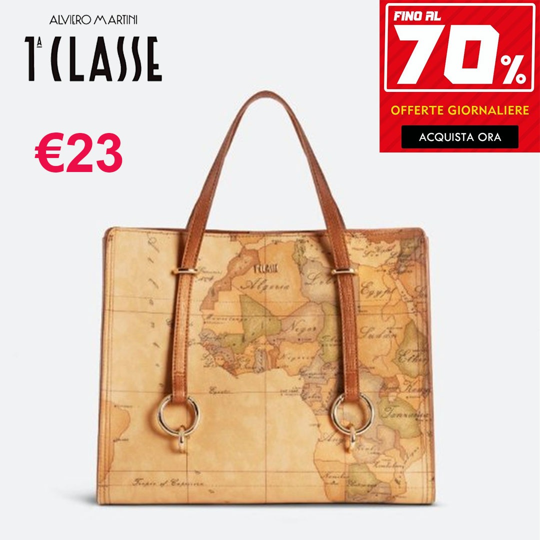 Picoateo Melila Facebook ad: Geo Boulevard Borsa Convertibile In Tessuto Geo Classic