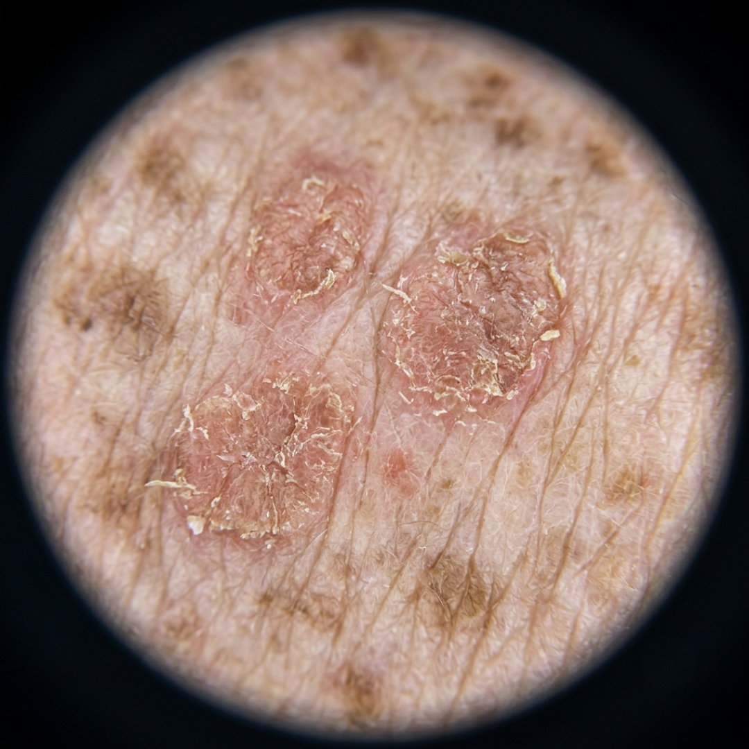Actinic Keratosis Reset Facebook ad