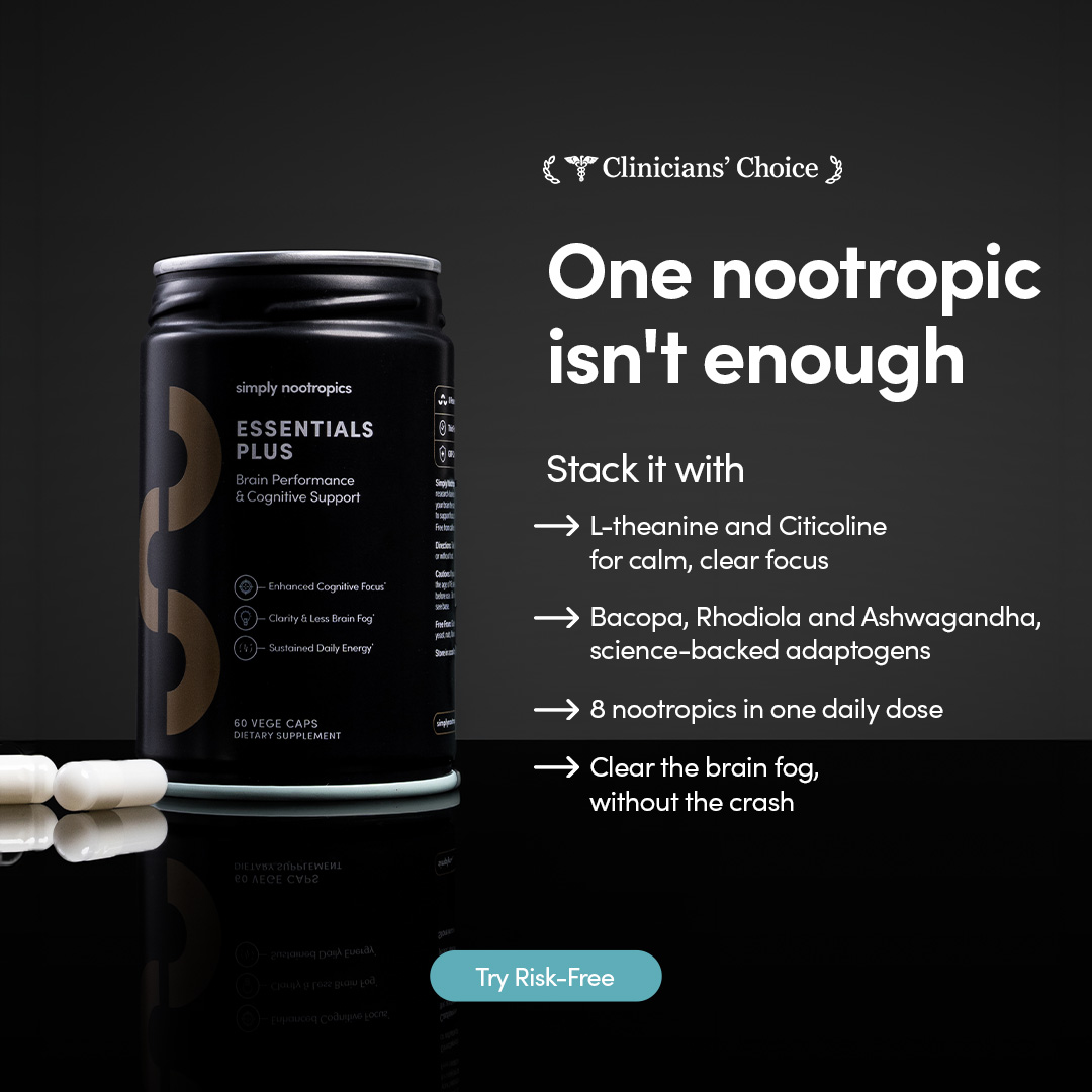 Simply Nootropics Facebook ad