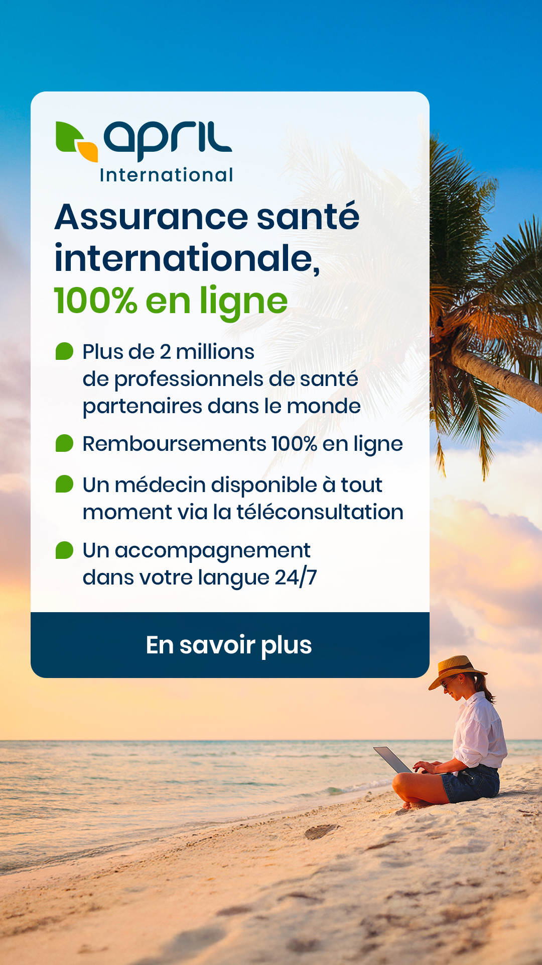 APRIL International Facebook ad