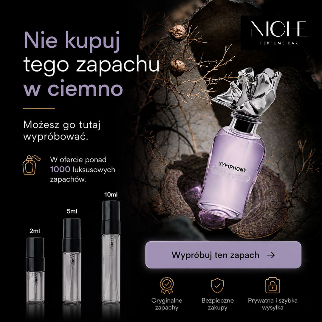 Niche Perfume Bar Facebook ad: Wybierz spośród ponad 1000 zapachów. Wybierz swój i ciesz…