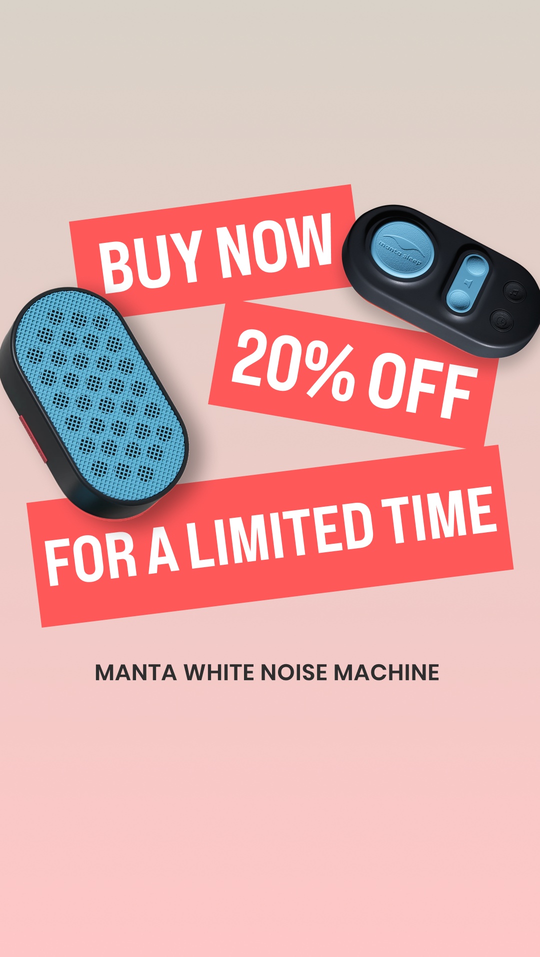 Manta Sleep Facebook ad