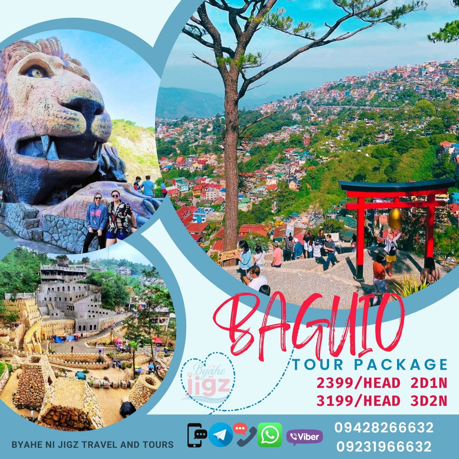 Baguio Tour Package Facebook ad: BAGUIO TOUR PACKAGE PROMO
