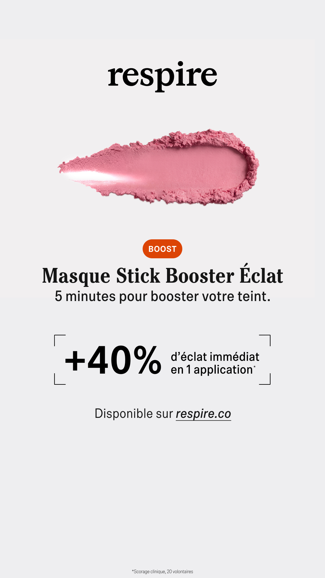 Respire Facebook ad
