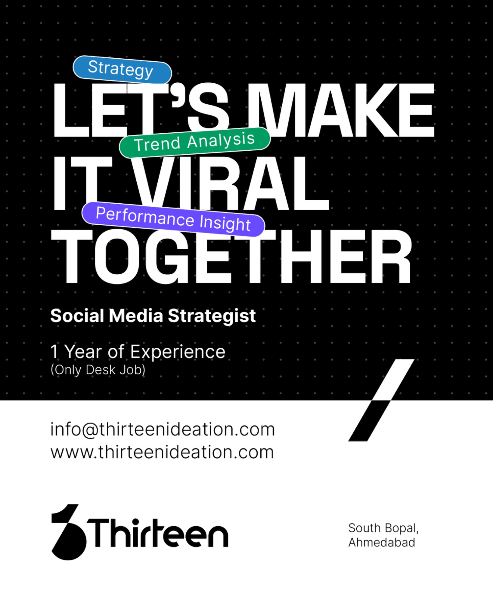 Thirteen Ideation Facebook ad