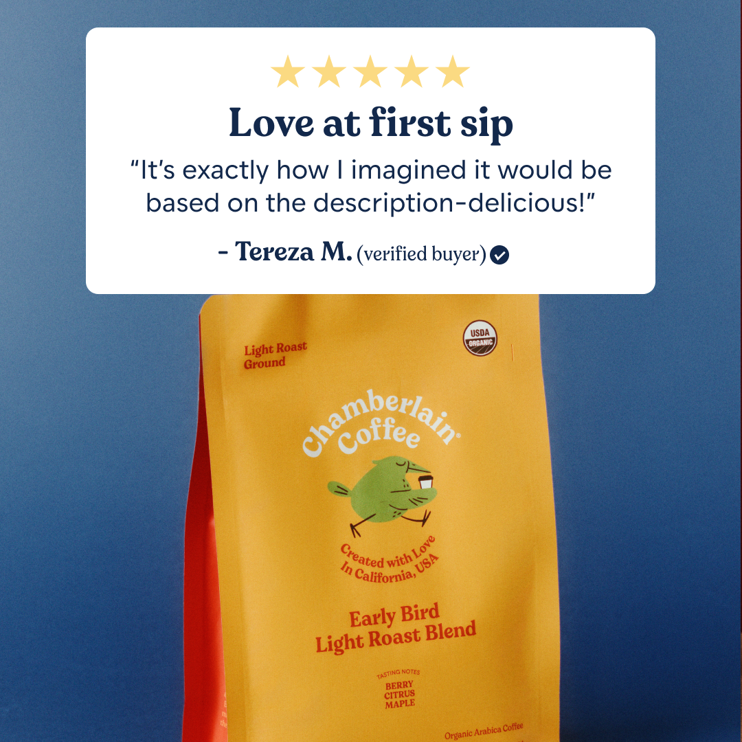Chamberlain Coffee Facebook ad