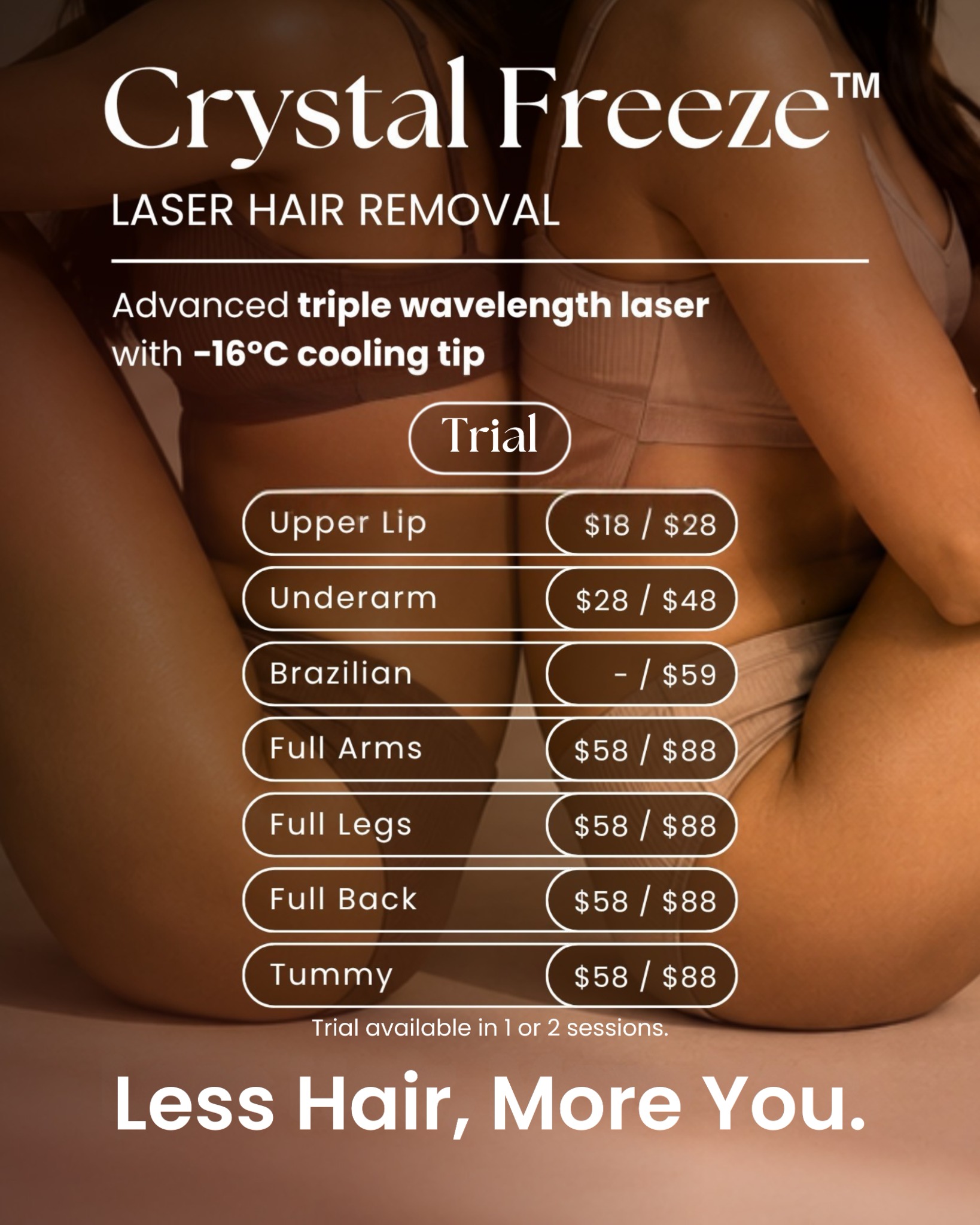 Bellezza Aesthetics Facebook ad