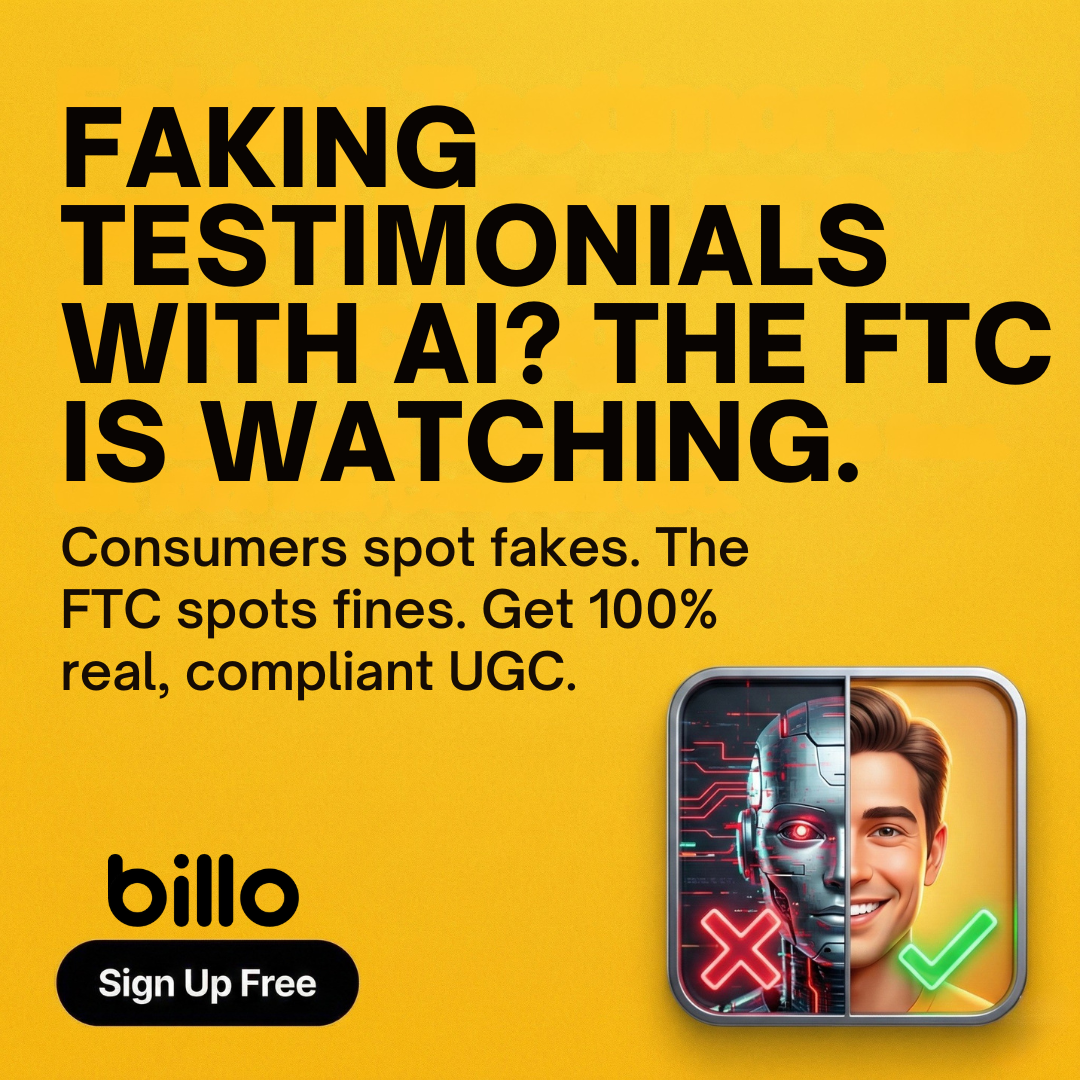 Billo Facebook ad