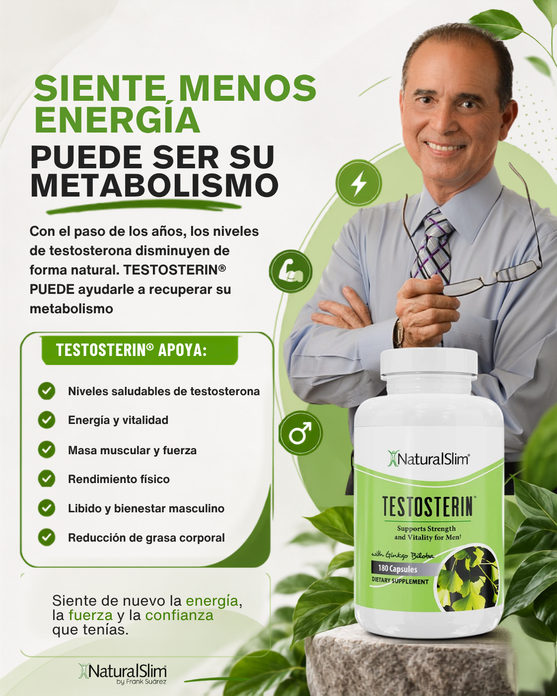 NaturalSlim USA Facebook ad: Especial Hombres