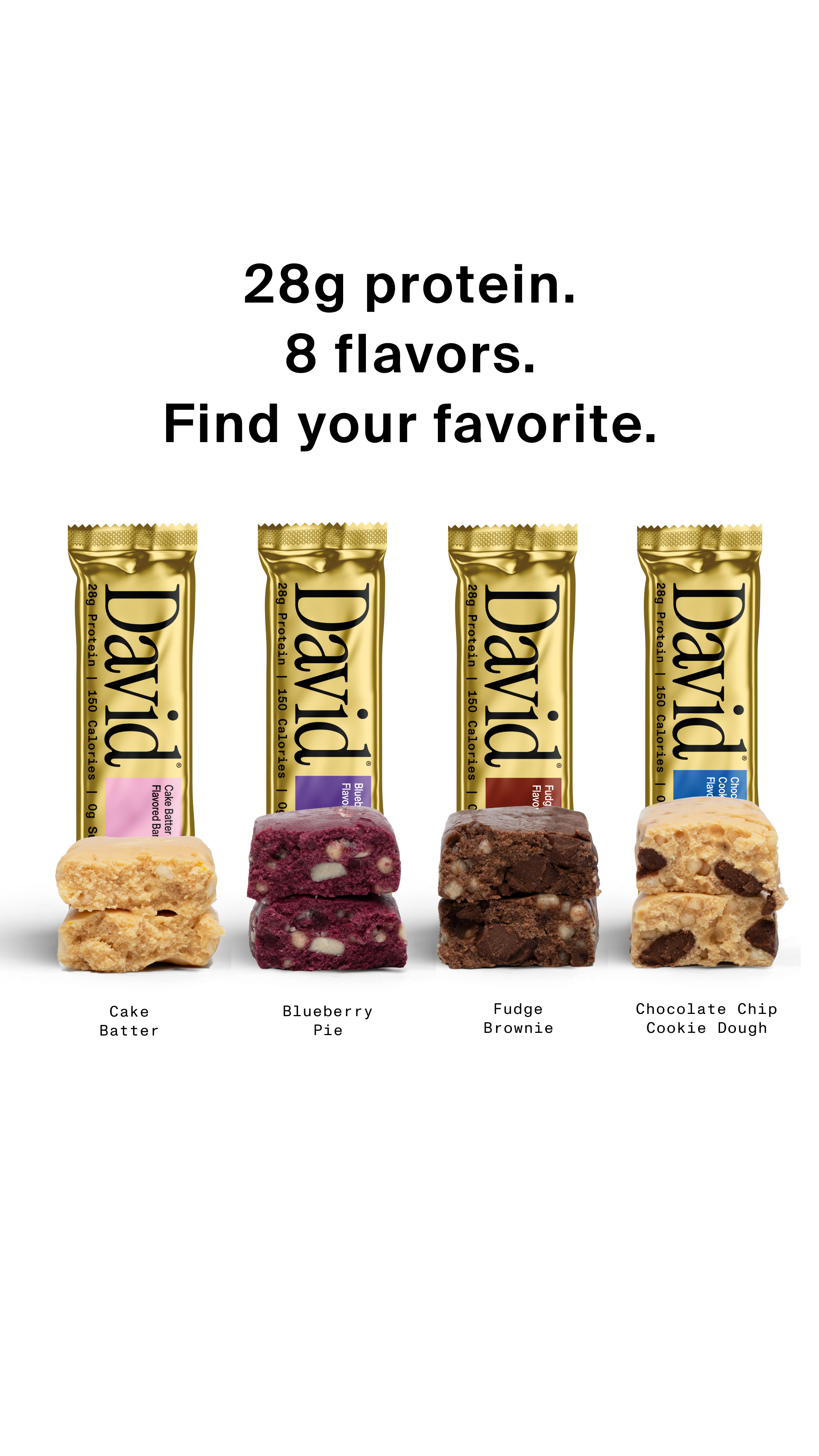 David Protein Facebook ad