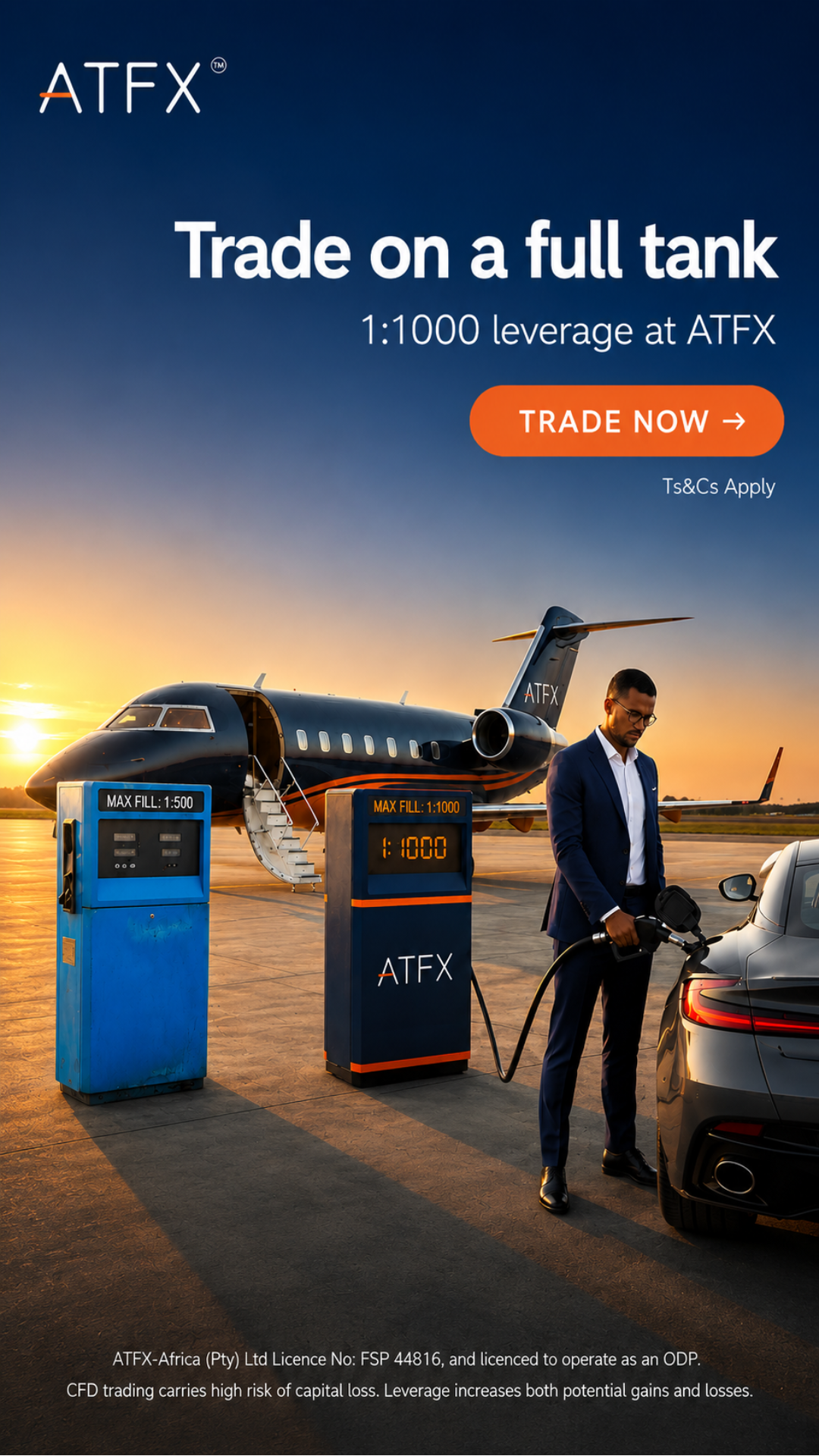 ATFX Africa Facebook ad
