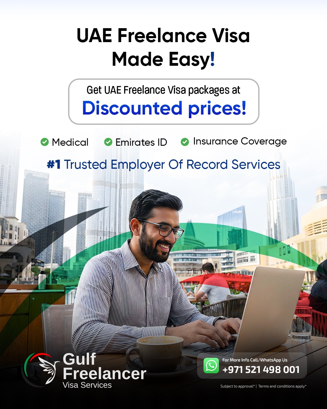 Gulf Freelancer Facebook ad from Feb 12, 2026