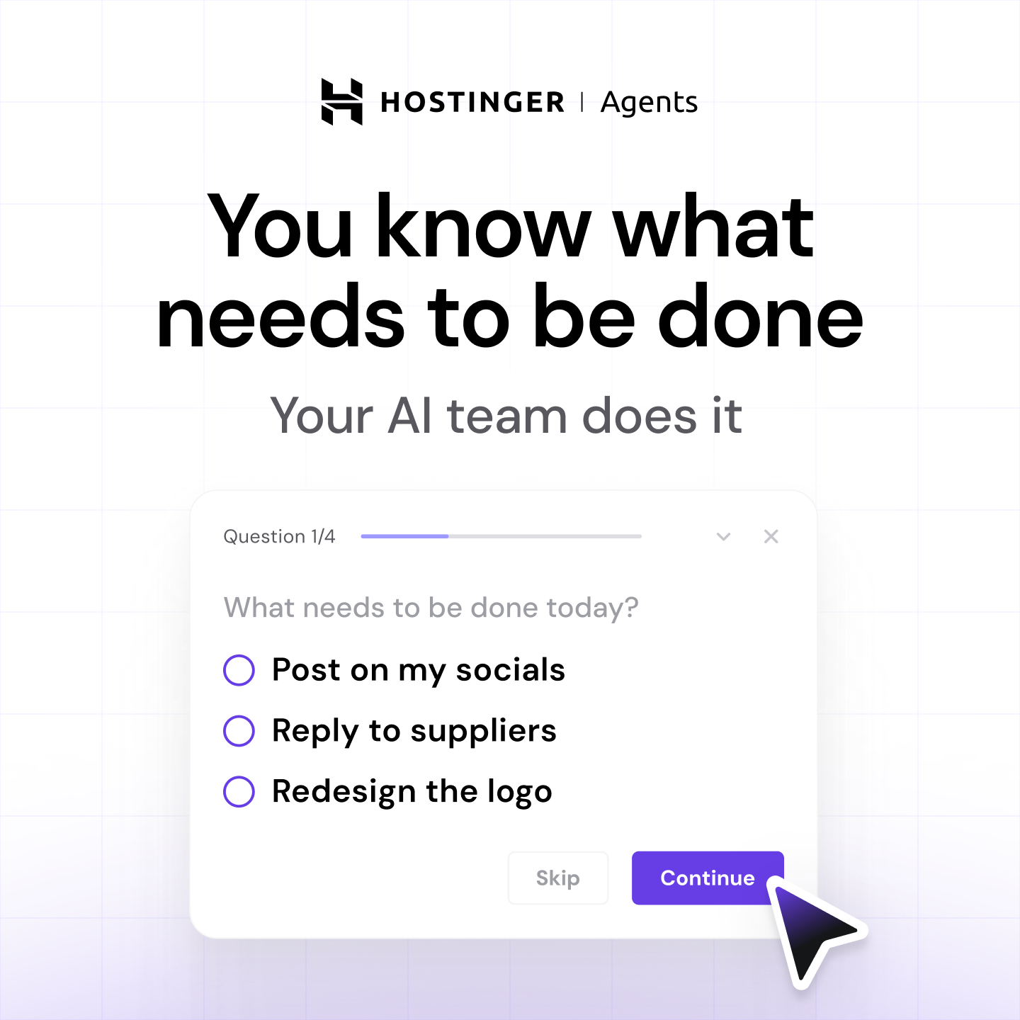 Hostinger Facebook ad from Jul 15, 2026