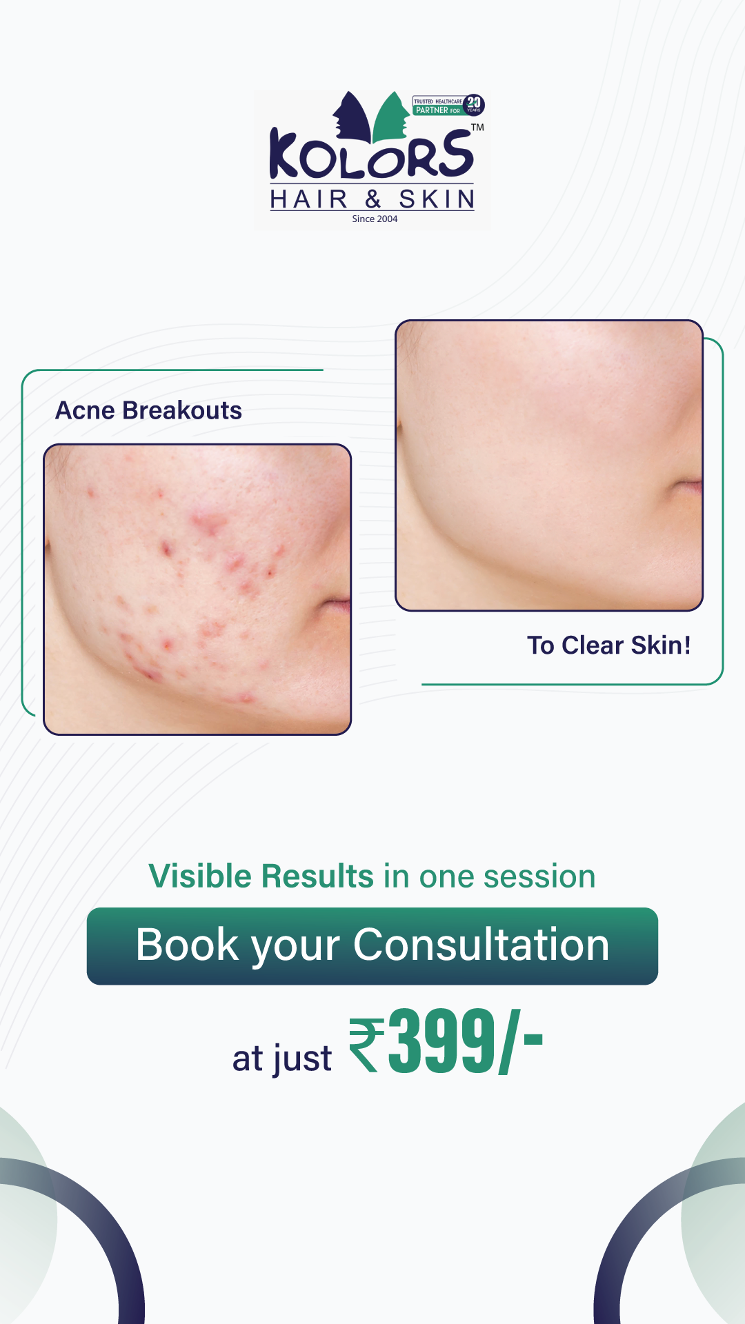 Kolors Hair and Skin Facebook ad
