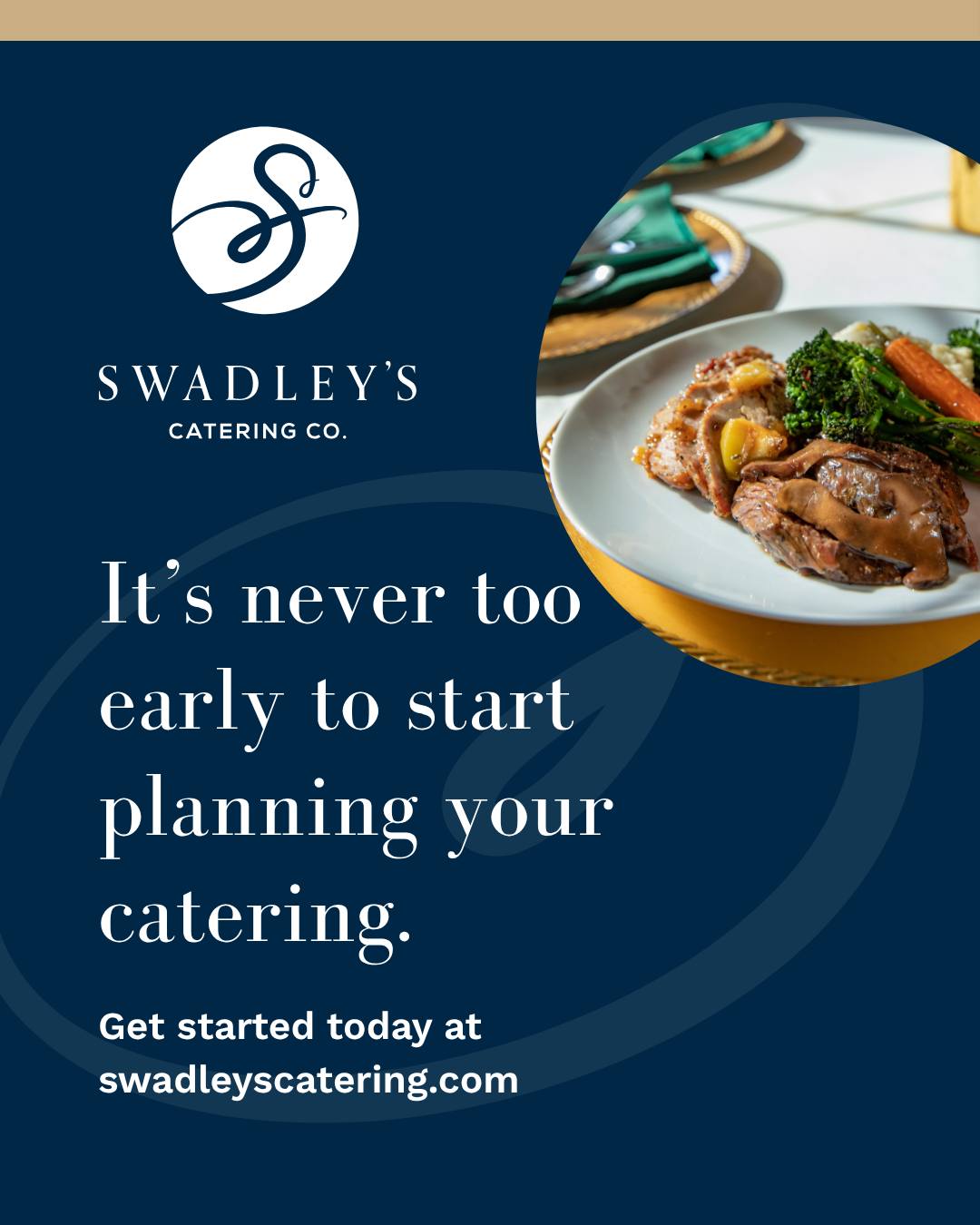 Swadley's Catering Facebook ad